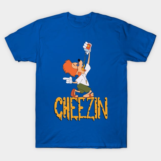 Cheezin T-Shirt by Leevie